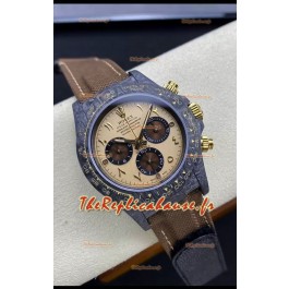 Rolex Daytona DiW Desert Eagle Arabic Edition Watch - Boîtier Carbone forgé Réplique Miroir 1:1