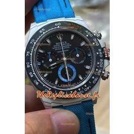 Rolex Cosmograph Daytona DiW RACING BLUE Edition Montre en fibre de carbone - Mouvement Cal.4130 