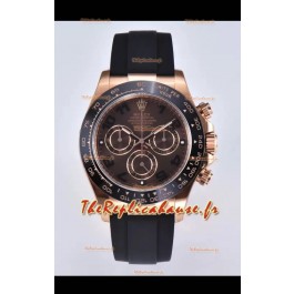 Rolex Cosmograph Daytona M116515 Or Rose Mouvement Original Cal.4130 - Montre Acier 904L