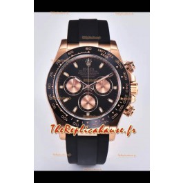 Rolex Cosmograph Daytona M116515 Or Rose Mouvement original Cal.4130 - Montre en acier 904L