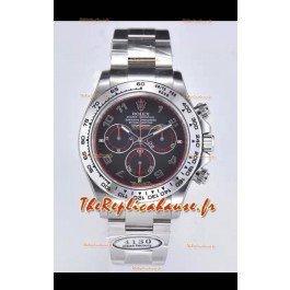 Rolex Cosmograph Daytona M116519 Original Cal.4130 Movement - 904L Steel Watch Black Dial