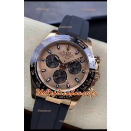 Rolex Cosmograph Daytona M116515LN-0018 Montre Or Rose Mouvement Original Cal.4130 - Acier 904L