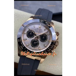 Montre Rolex Cosmograph Daytona M116515LN-0059 Or Rose Mouvement original Cal.4130 - Acier 904L