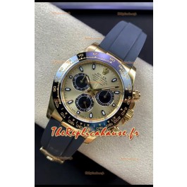 Montre Rolex Cosmograph Daytona M116518LN-0048 Montre Or Jaune Mouvement Original Cal.4130 - Acier 904L