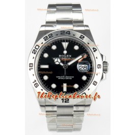 Rolex Explorer II M216570-002 Réplique Montre Super Clone 1:1 - Cadran noir Mouvement CAL. 3285