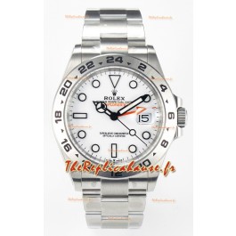 Rolex Explorer II Super Clone M216570-002 Réplique Montre 1:1 - Cadran blanc Mouvement CAL. 3285 