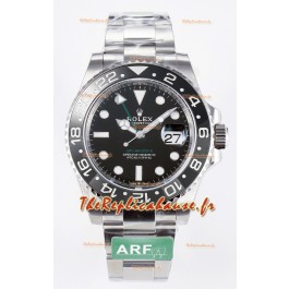 Rolex GMT Masters II Super Clone 126710GRNR « Bruce Wayne » Acier 904L Bracelet Oyster Réplique Montre Suisse 
