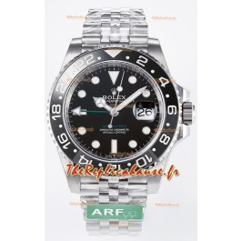 Rolex GMT Masters II Super Clone 126710GRNR « Bruce Wayne » 904L Acier Bracelet Jubilé Réplique Montre Suisse