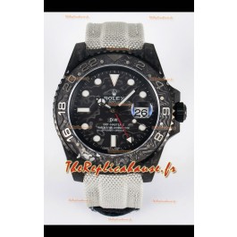 Rolex GMT Masters II Super Clone DiW Edition Réplique montre Suisse Boîtier Carbone Léger 