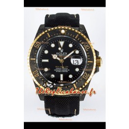 Rolex GMT Masters II Super Clone DiW Edition Réplique montre Suisse Boîtier Carbone Léger 
