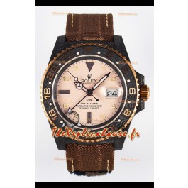 Rolex GMT Masters II Super Clone DiW Edition Réplique Montre suisse Boîtier Carbone Léger 