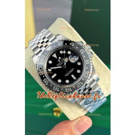Rolex GMT Masters II 126710GRNR « Bruce Wayne » 904L Acier Bracelet Jubilé Réplique Suisse 