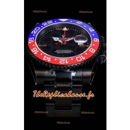 Montre Rolex GMT Suisse "Titan Revenge" Orange et bleu Réplique Suisse Mouvement ETA 3186 