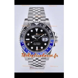 Rolex GMT Masters II 126710BLNR Batman Cal.3285 Mouvement Suisse Réplique - Montre Ultimate 904L en acier
