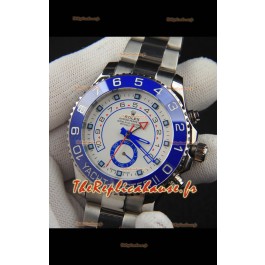 Réplique de montre Rolex Yacht-Master II à mouvement japonais en acier inoxydable 44M