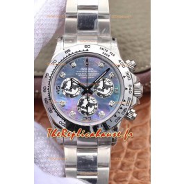 Montre Rolex Cosmograph Daytona 116598 Mouvement Cal.4130 en acier inoxydable 1:1 miroir - Montre ultime en acier 904L