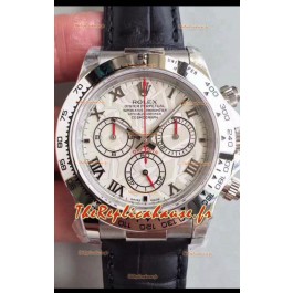 Montre Rolex Cosmograph Daytona 116508 Or Jaune Mouvement original Cal.4130 - Montre améliorée Ultimate 904L en acier