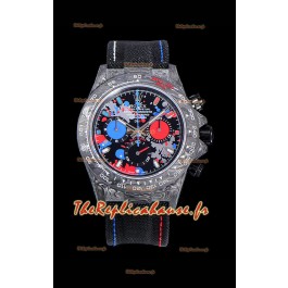 Montre Rolex Daytona DiW Edition Cadran Multicolore Boîtier Carbone Forgé Réplique Miroir 1:1