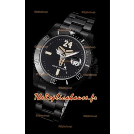 Montre Rolex Submariner Suisse Edition Kobe Bryant Réplique Suisse Montre dans un boîtier avec revêtement PVD