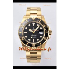 Rolex Submariner 41MM Date Céramique Or m126618ln - Réplique miroir 1:1 - Montre ultime en acier 904L