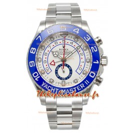 Rolex Yachtmaster II Stainles Steel Ref.116680 Montre réplique 1:1 en acier 904L