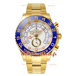 Rolex Yachtmaster II Acier inox Ref.116688 Réplique Montres suisse 1:1 Or Jaune 
