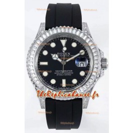 Rolex Yachtmaster 226679TBR Or blanc 42MM Cal.3135 Suisse 1:1 Ultimate Montre en acier 904L