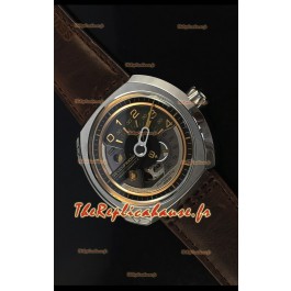 Mouvement 82S7 SevenFriday V02-01 Miyota 1:1 Edition Clavier Doré/Marron