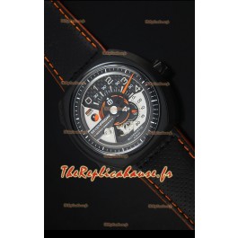 Mouvement 82S7 SevenFriday V02-01 Miyota 1:1 Edition Clavier Carbone