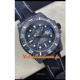 Réplique Suisse de la montre Rolex Submariner DiW Carbon Fiber Edition - Réplique Miroir 1:1