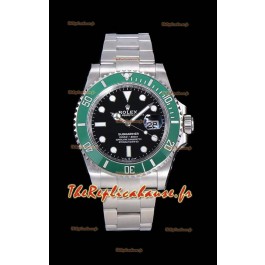 Montre Rolex Submariner 41MM Acier 126610LV "Starbucks" - Réplique 1:1 Miroir - Montre Ultimate 904L Acier