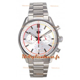 Tag Heuer Carrera Chronosprint X Réplique Montre Quartz Suisse Cadran Acier et Bracelet 