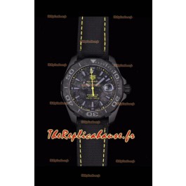 Tag Heuer Aquaracer Calibre 5 Titane Carbone 41MM 1:1 Réplique de montre à miroir 