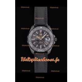 Tag Heuer Aquaracer Calibre 5 Titane Carbone 41MM 1:1 Réplique de montre à miroir 