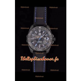 Tag Heuer Aquaracer Calibre 5 Titane Carbone 41MM 1:1 Réplique de montre à miroir 