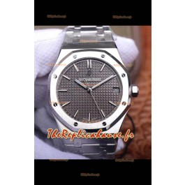 Montre Audemars Piguet Royal Oak 41MM Cadran Gris Acier 904L Cadran Gris - Miroir 1:1 Réplique