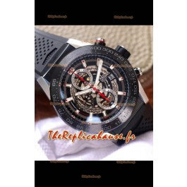 Montre Tag Heuer Carrera Heuer 01 Réplique Suisse Montre dans un boîtier en acier