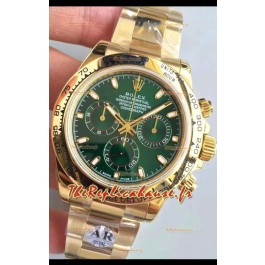 Montre Rolex Cosmograph Daytona 116508 Or Jaune Mouvement original Cal.4130 - Montre améliorée Ultimate 904L en acier
