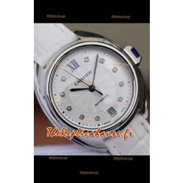 Montre "Clé de Cartier" Réplique Suisse Automatique dans un boîtier en acier - 35MM