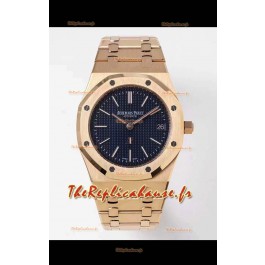 Montre Audemars Piguet Royal Jumbo Oak Montre Extra Fine Réplique Suisse Or Jaune - 1:1 Miroir 