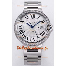Montre "Ballon De Cartier" automatique 1:1 Réplique Suisse dans un boîtier en acier 904L - 36MM