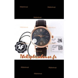 Montre IWC Portofino Automatique 1:1 Qualité Miroir Boîtier Or Rose Réplique Suisse