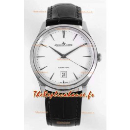 Montre Jaeger LeCoultre Master Ultra Fin en Acier Inoxydable Réplique Suisse 1:1 Qualité Miroir