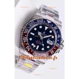 Montre Rolex GMT Masters II 126719BLRO Lunette Pepsi Mouvement Cal.3285 Réplique Suisse - Ultimate montre 904L Acier