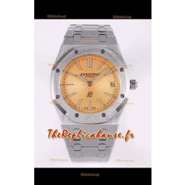 Montre Audemars Piguet Royal Jumbo Oak Extra fine Réplique Suisse - 1:1 Mirroir Montre Réplique 904L Boîtier Acier
