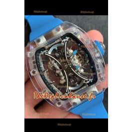 Montre Richard Mille RM53-01 Pablo Mac Donough Boîtier saphir avec mouvement tourbillon original