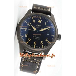 Montre IWC Pilot's MARK XVIII Heritage 1:1 Montre Suisse Boîtier Titane