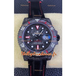 Réplique Suisse de la montre Rolex Submariner DiW Carbon Fiber Edition - Réplique Miroir 1:1