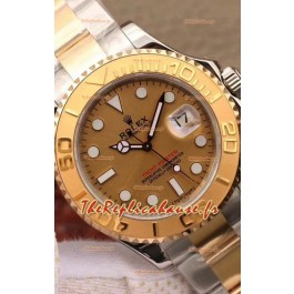 Rolex Yachtmaster 40 Or jaune bicolore Réplique Suisse 1:1 en boîtier acier 904L