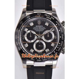 Montre Rolex Cosmograph Daytona 116509 Mouvement Cal.4130 - Cadran noir - Acier 904L